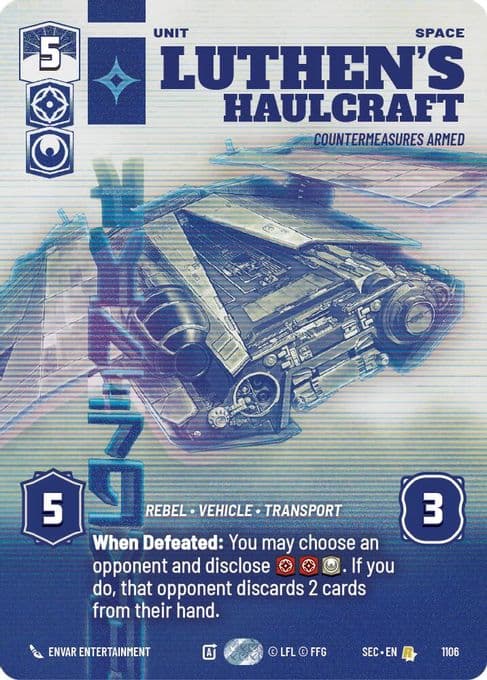 Luthen's Haulcraft - Countermeasures Armed (Prestige Foil)