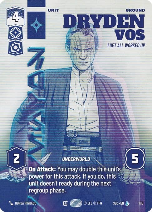 Dryden Vos - I Get All Worked Up (Prestige Foil)