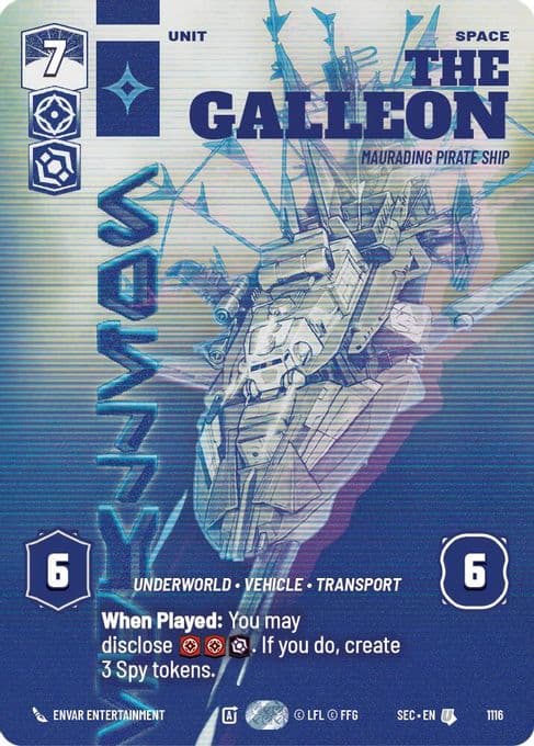 The Galleon - Marauding Pirate Ship (Prestige Foil)