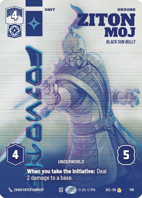 Ziton Moj - Black Sun Bully (Prestige Foil)