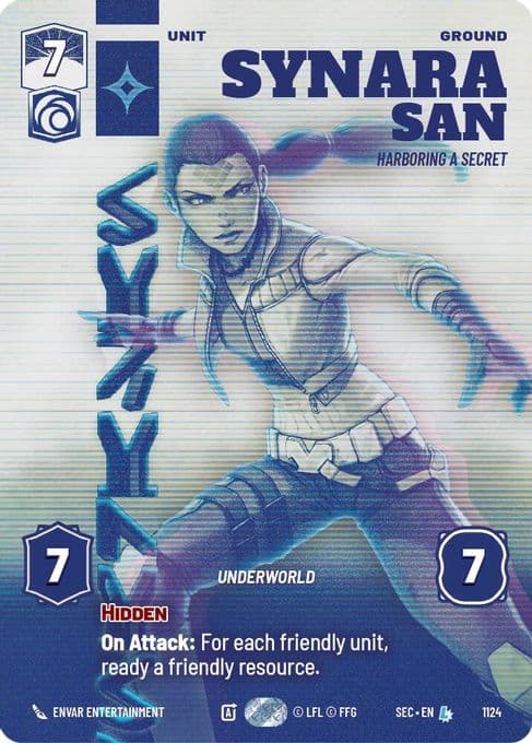Synara San - Harboring a Secret (Prestige Foil)