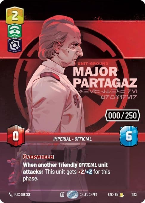 Major Partagaz - Healthcare Provider (Serialized)