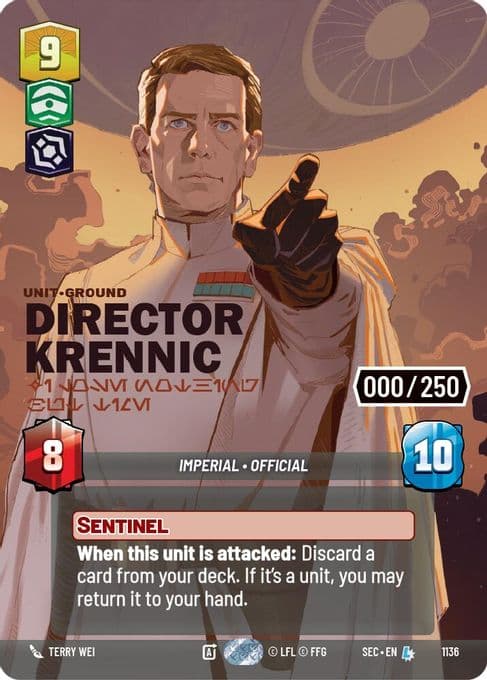 Director Krennic - I Lose Nothing But Time (Serialized)