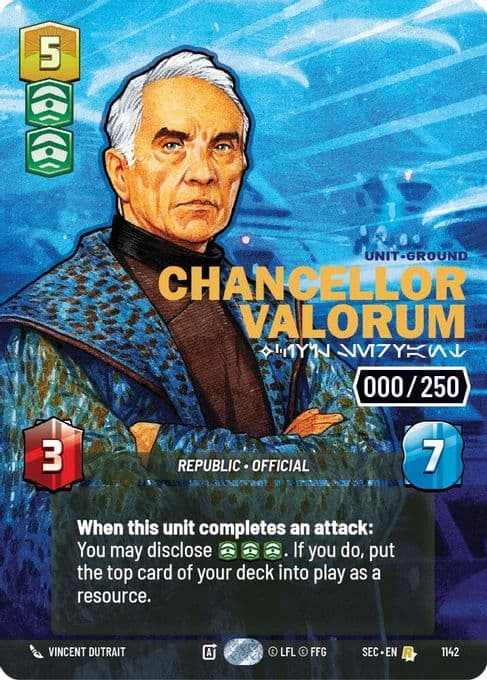Chancellor Valorum - Civil Servant (Serialized)
