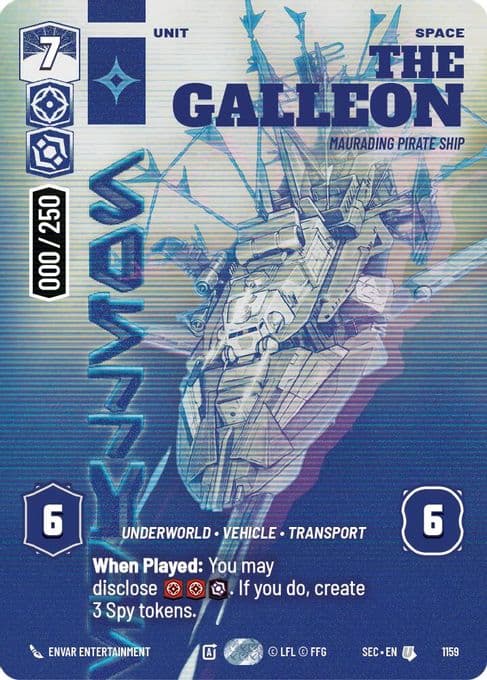 The Galleon - Marauding Pirate Ship (Serialized)