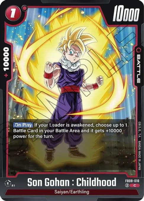 Son Gohan : Childhood - FB08-010