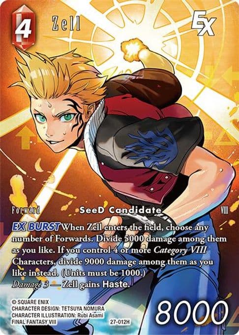 Zell EX (Full Art)