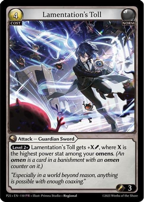 Lamentation's Toll