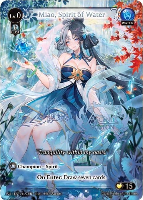 Miao, Spirit of Water (CPR)