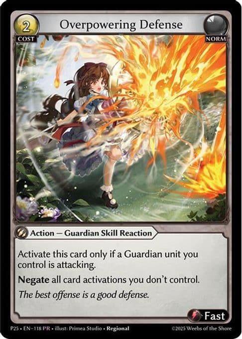 Overpowering Defense