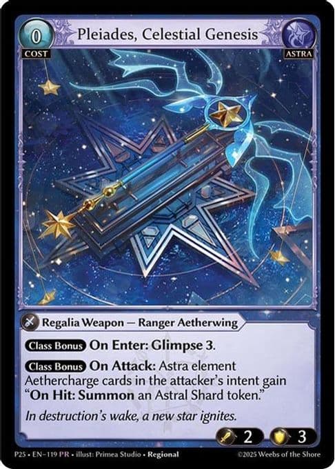 Pleiades, Celestial Genesis