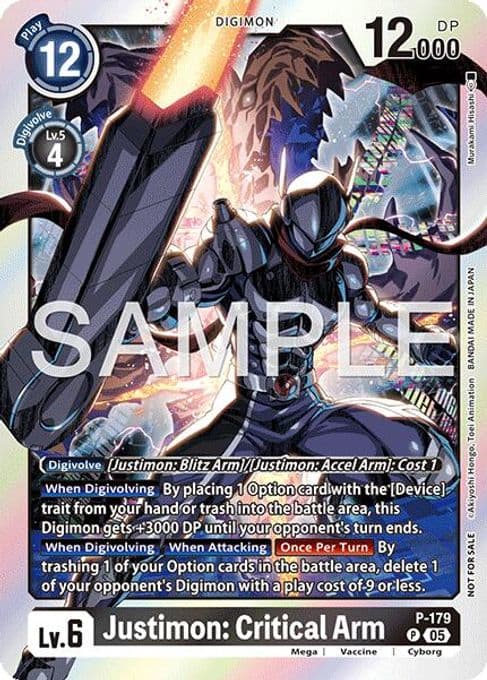 Justimon: Critical Arm (Event Pack 8)