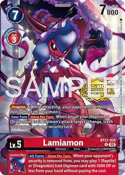 Lamiamon (Championship 25-26 Season 2 Tamers Pack)