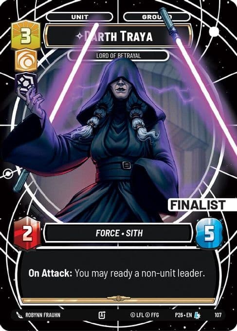 Darth Traya - Lord of Betrayal (Finalist)