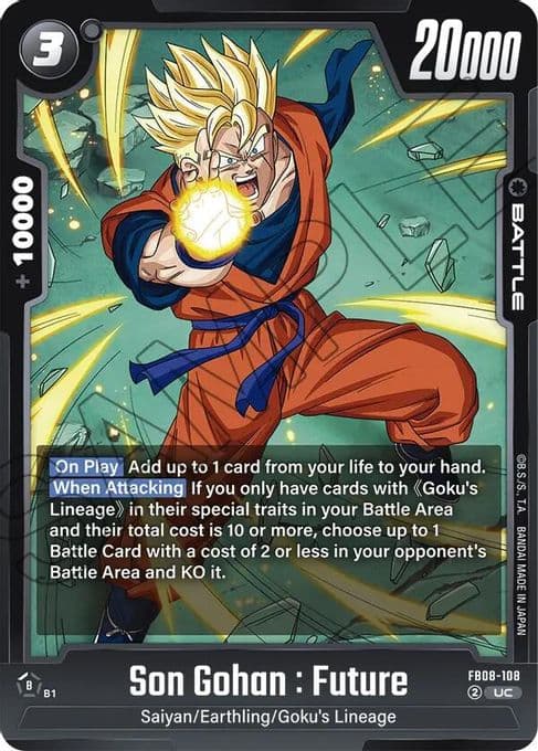 Son Gohan : Future - FB08-108