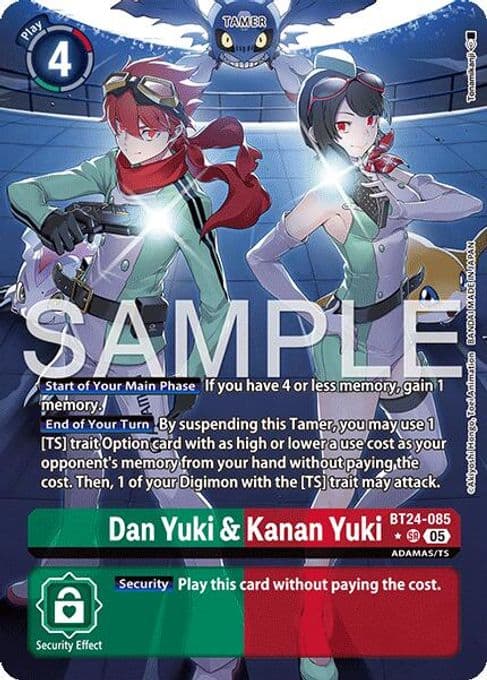 Dan Yuki & Kanan Yuki (Alternate Art)