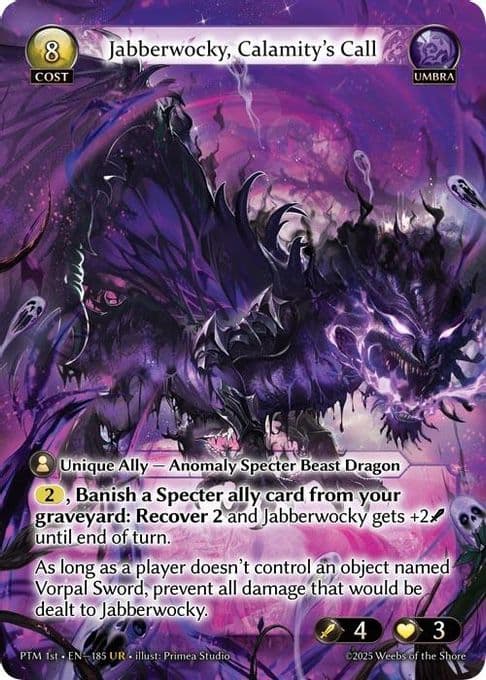 Jabberwocky, Calamity's Call