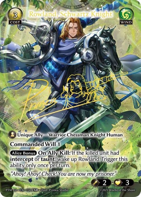 Rowland, Schwartz Knight (CSR)