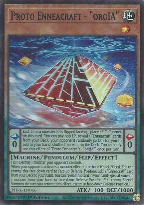 Proto Enneacraft - "orgIA" (Super Rare)