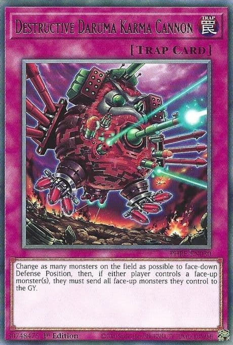 Destructive Daruma Karma Cannon