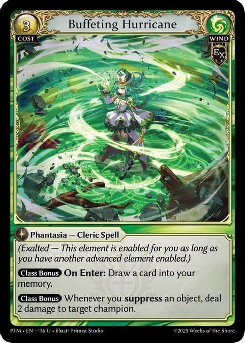 Buffeting Hurricane (Curio Foil)