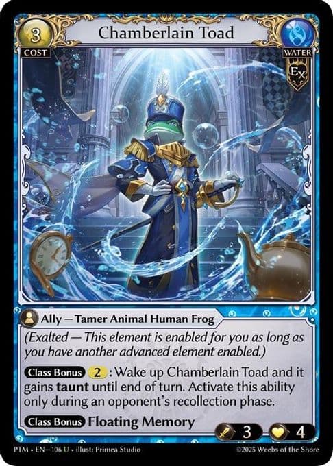 Chamberlain Toad (Curio Foil)