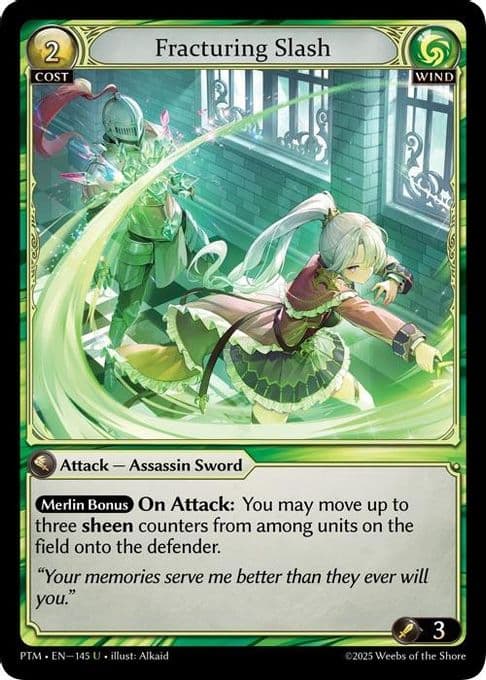Fracturing Slash (Curio Foil)