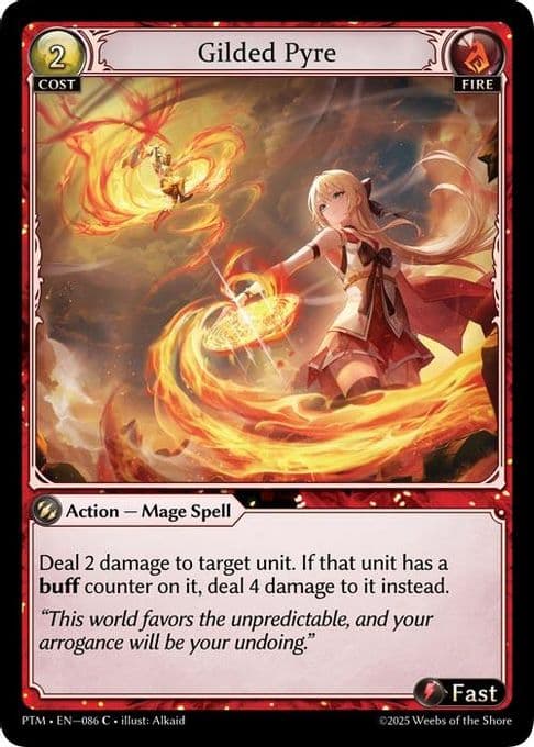 Gilded Pyre (Curio Foil)