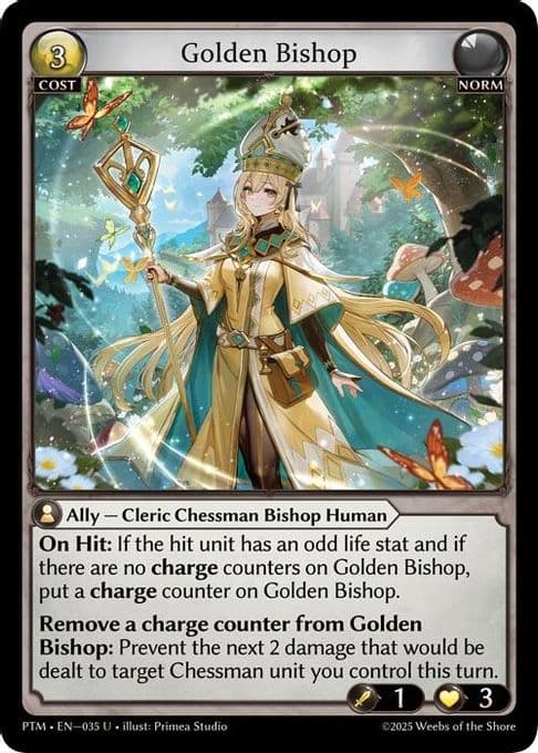 Golden Bishop (Curio Foil)