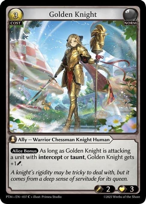 Golden Knight (Curio Foil)