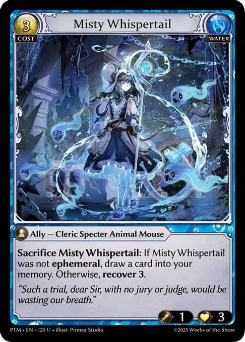Misty Whispertail (Curio Foil)