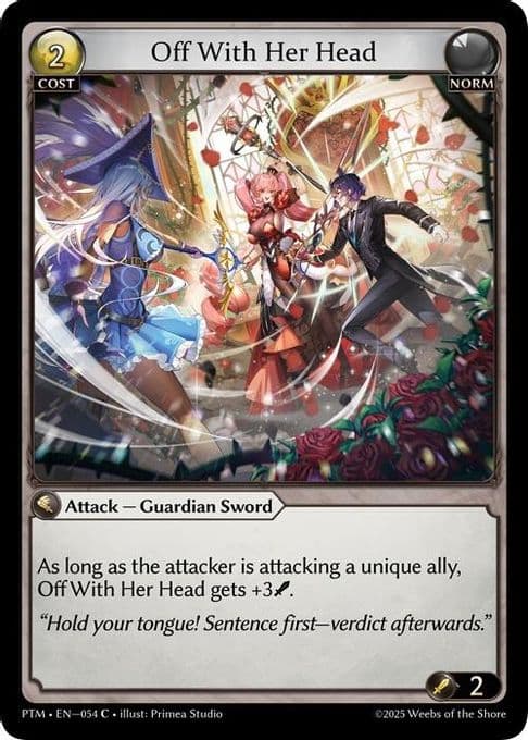 Off With Her Head (Curio Foil)