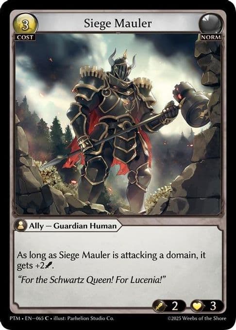 Siege Mauler (Curio Foil)