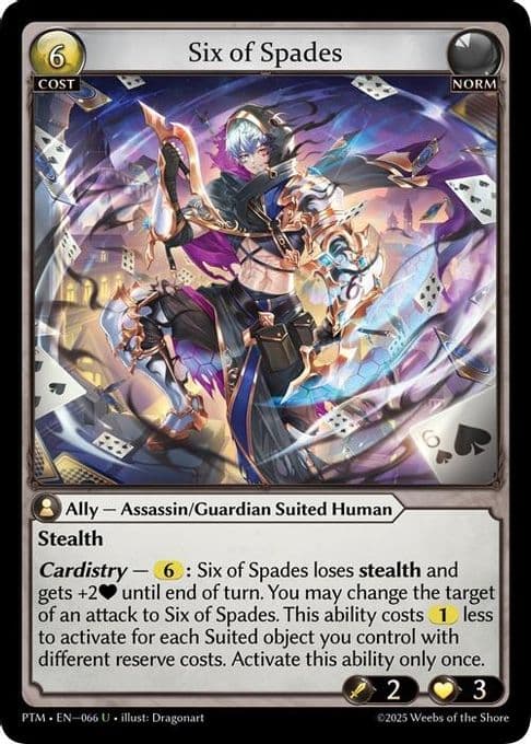 Six of Spades (Curio Foil)