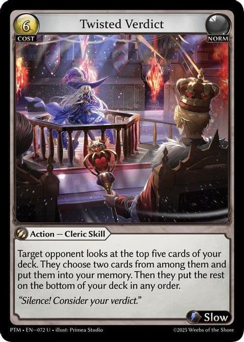 Twisted Verdict (Curio Foil)