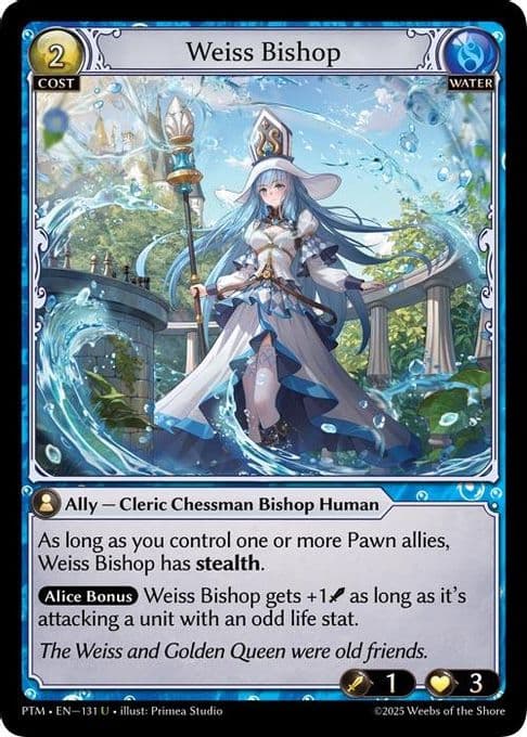 Weiss Bishop (Curio Foil)