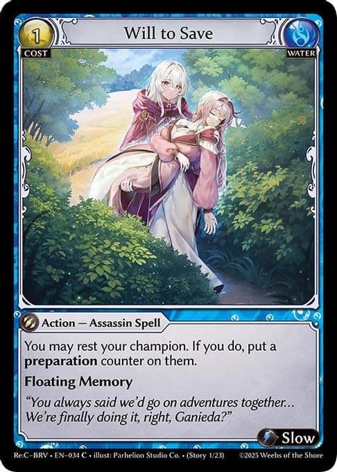 Will to Save