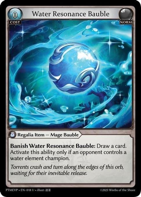 Water Resonance Bauble