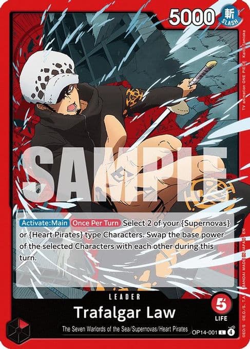 Trafalgar Law - OP14-001