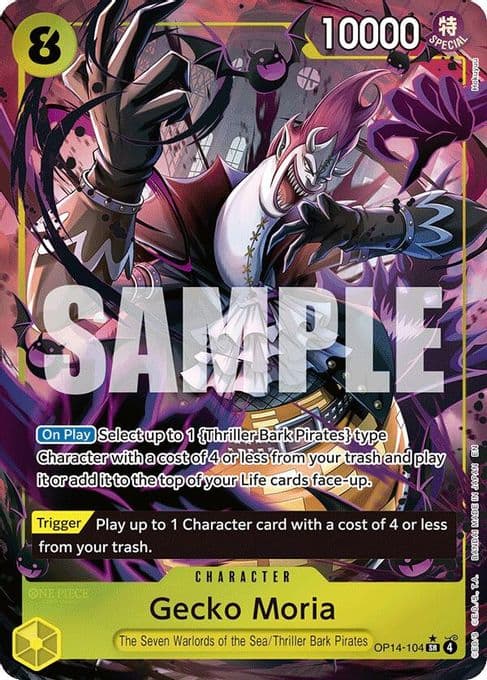 Gecko Moria - OP14-104 (Alternate Art)