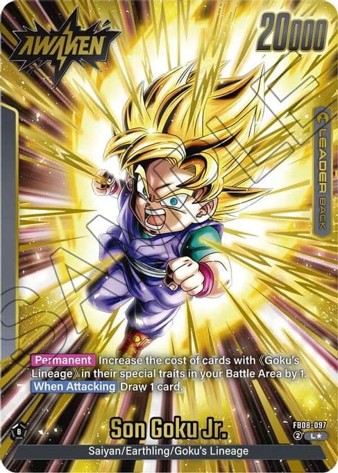 Son Goku Jr. - FB08-097 (Alternate Art)