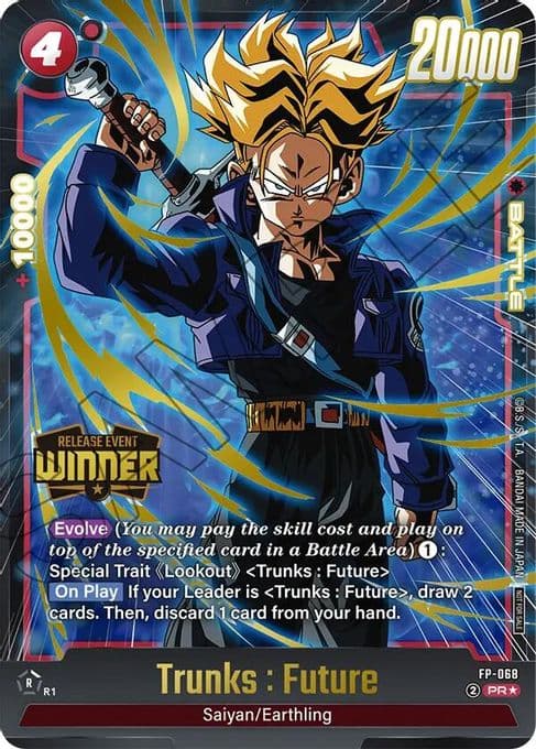 Trunks : Future - FP-068 (Release Event Winner)