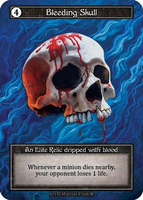 Bleeding Skull (Foil)