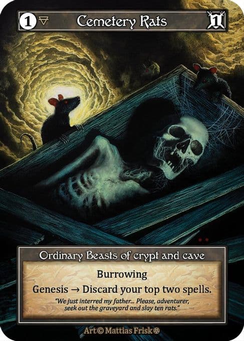 Cemetery Rats (Foil)