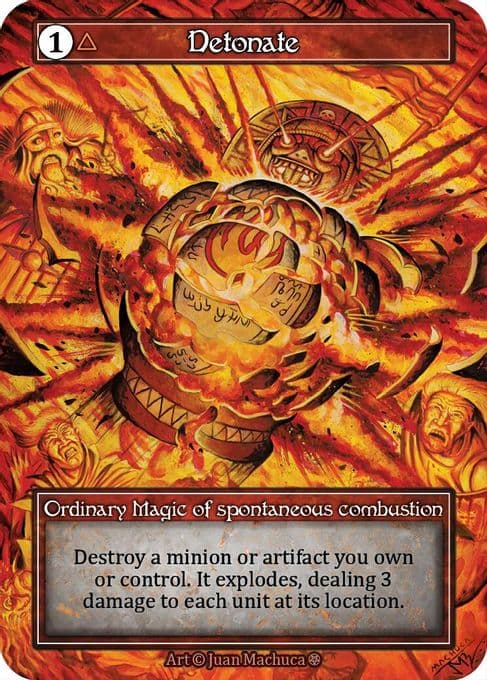 Detonate (Foil)