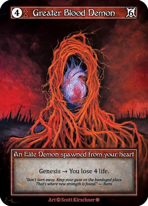 Greater Blood Demon (Foil)