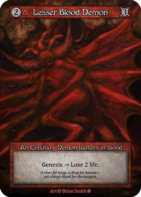 Lesser Blood Demon
