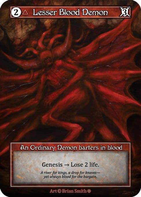 Lesser Blood Demon (Foil)