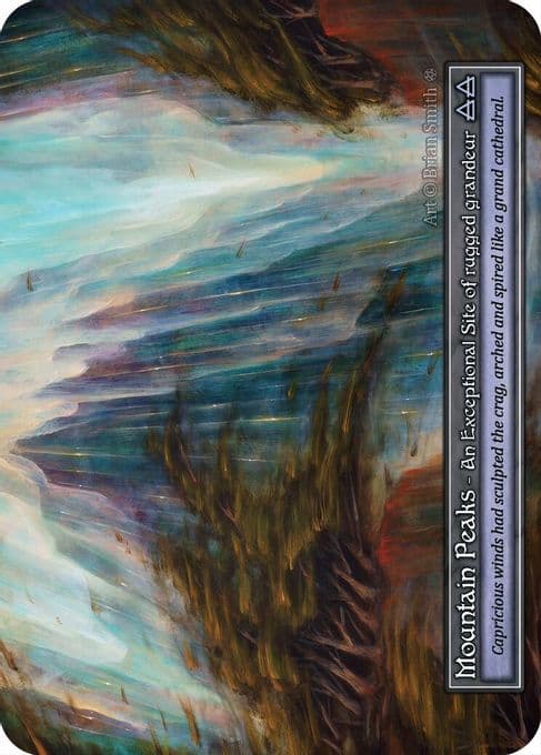 Mountain Peaks (Foil)