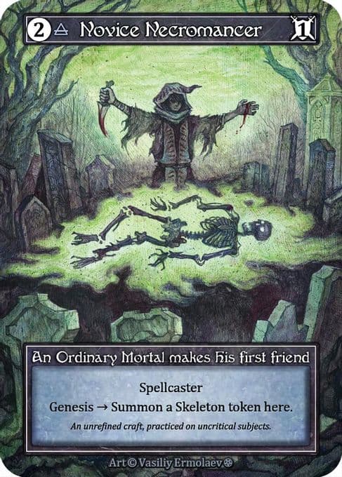 Novice Necromancer (Foil)